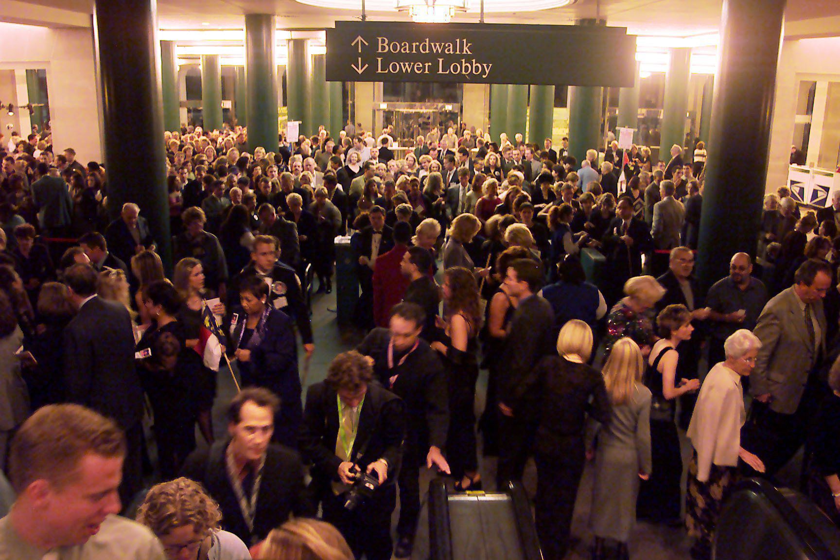Boardwalk Hall lobby before Miss America